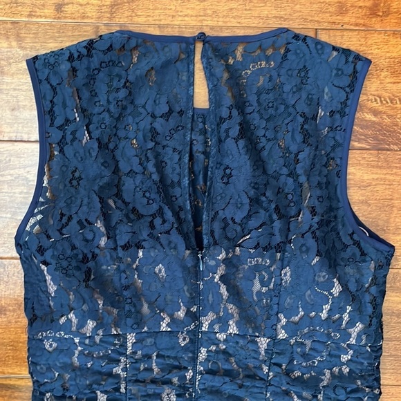 Eliza J Cap Sleeves Lace Sheet Dress Size 8 - Picture 10 of 12